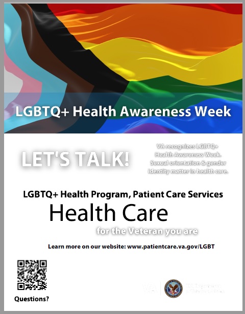 LGBT Health Awareness Week Poster (8.5x11)